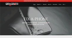 Desktop Screenshot of fixaphone.com