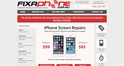 Desktop Screenshot of fixaphone.com.au